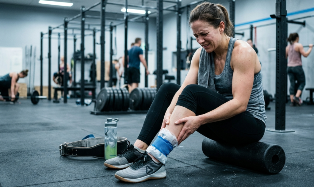 Injured Woman Athlete III